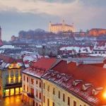 Bratislava panorama - Slovakia - Øst-Europa by