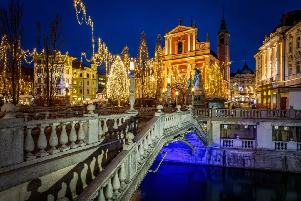 Ljubljanas julemarked, Slovenia