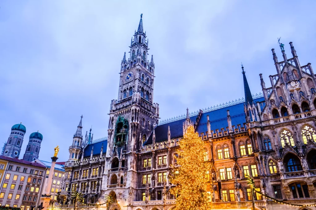 julemarked i münchen - tyskland