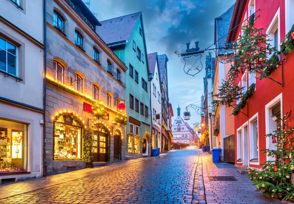 Rothenburg ob der Tauber, Bayern, Tyskland